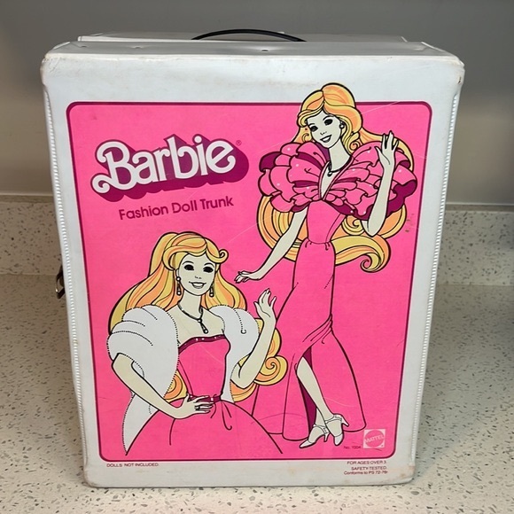 ☀️ 3 / 15 ☀️ Vintage Barbie Trunk - Picture 4 of 16
